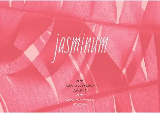 Jasminum Handwriting Free font