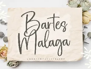 Bartes Malaga font