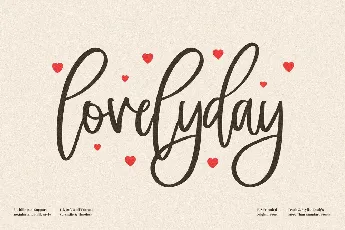 lovelyday font