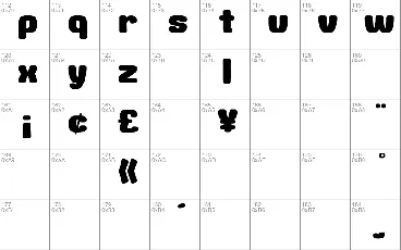 Shiratama Dango font