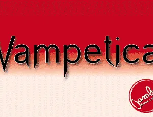 Vampetica font