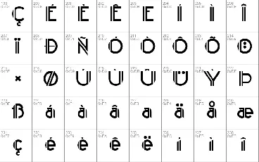 Centre Claws font