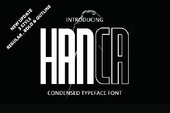 Hanca Sans Family font