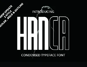 Hanca Sans Family font