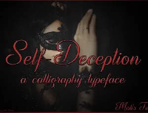 Self Deception font