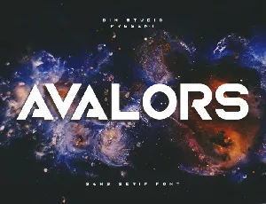 Avalors font