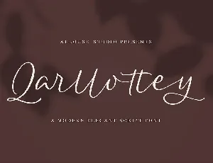 Qarlottey font