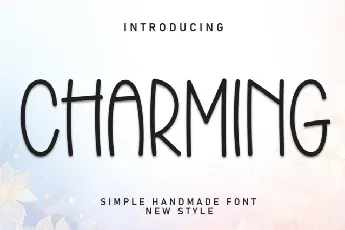 Charming Display font