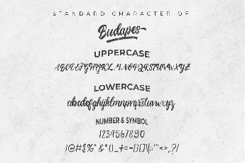 Budapes font