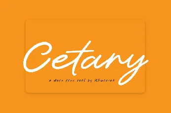 Cetary font