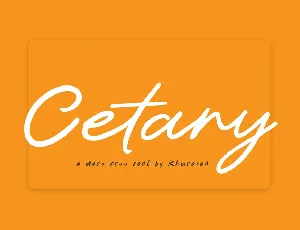 Cetary font