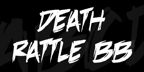 Death Rattle BB font