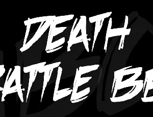 Death Rattle BB font