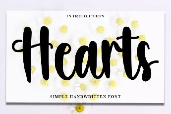 Hearts font