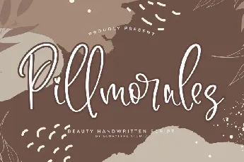 Pillmorales font