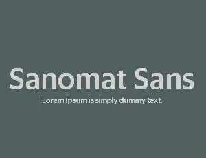 Sanomat Sans Family font