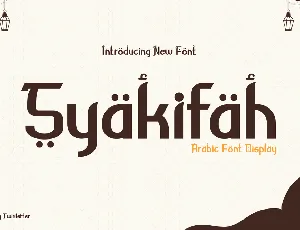 Syakifah font