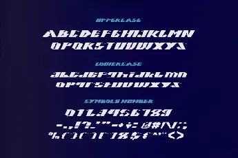 BLADE font