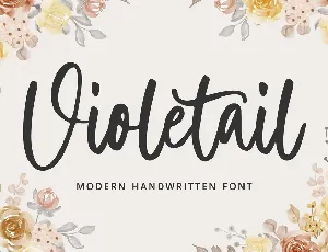 Violetail font