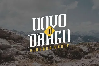 Uovo Di Drago Typeface Free font