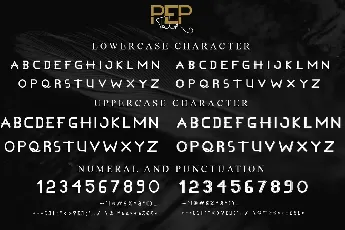 Pep Talk Demo font