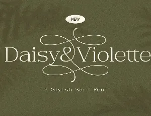 Daisy & Violette font