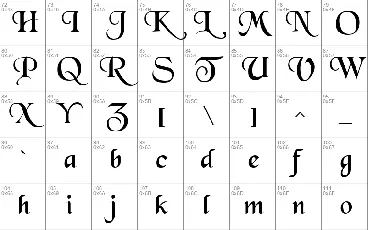 BlackChancery font