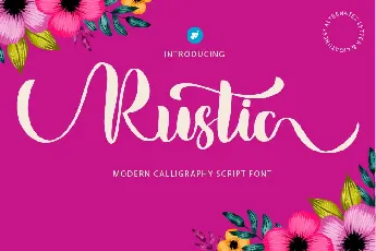 Rustic font