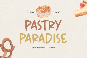 Pastry Paradise font