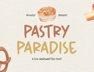 Pastry Paradise font