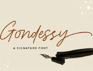 Gondessy font