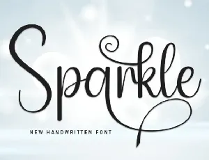 Sparkle Script font