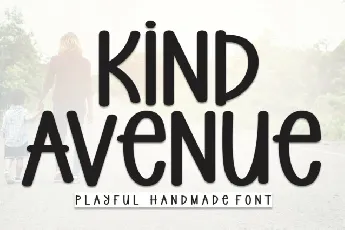 Kind Avenue Display font