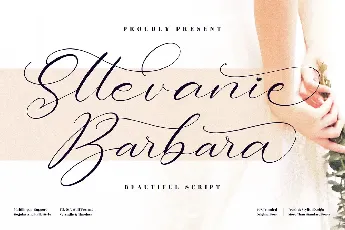 Sttevanie Barbara font