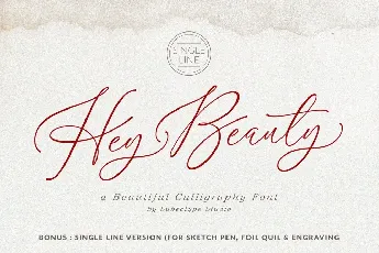 Hey Beauty font