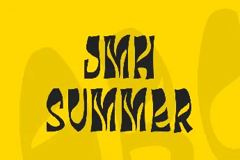 JMH SUMMER font