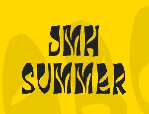 JMH SUMMER font