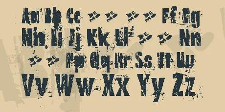 Old Note Demo font