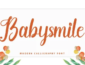 Babysmile font