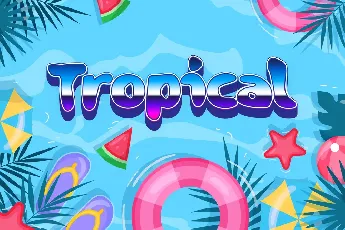 Paradiso Tropical Summer font