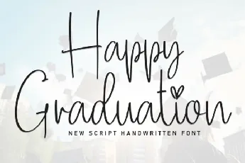 Happy Graduation font