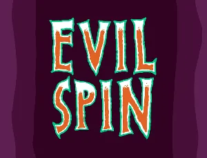 Evil Spin DEMO font
