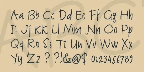 James Almacen font