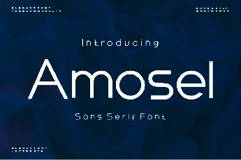 Amosel font