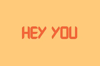 Hey You font