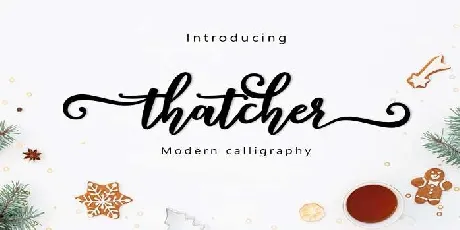 Thatcher font