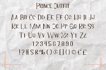 Prince Outfit font