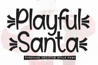 Playful Santa Script font