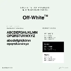 Off-White font