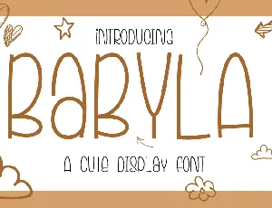 Babyla font